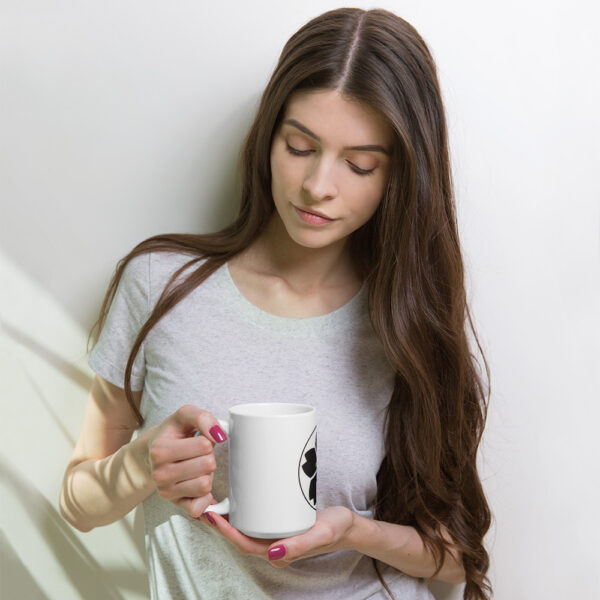 Mug Blanc Brillant – Image 2