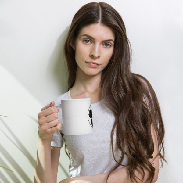 Mug Blanc Brillant – Image 3
