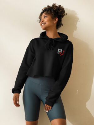 Sweat à Capuche Crop-Top