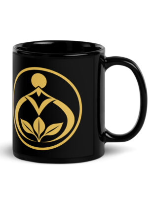 Mug brillant noir