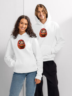 Sweat à capuche épais oversize DARUMA